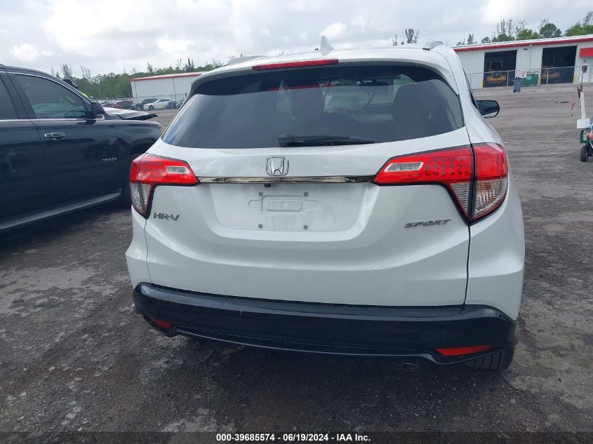 2021 Honda Hr-V Sport VIN: 3CZRU5H10MM733667 Lot: 39685574