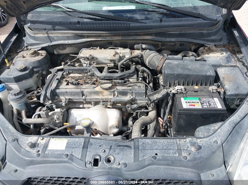 2010 Hyundai Accent Gs VIN: KMHCM3ACXAU162607 Lot: 39685581