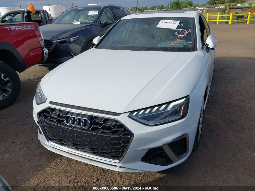 2023 AUDI A4 PREMIUM PLUS 45 - WAUEAAF41PN002093