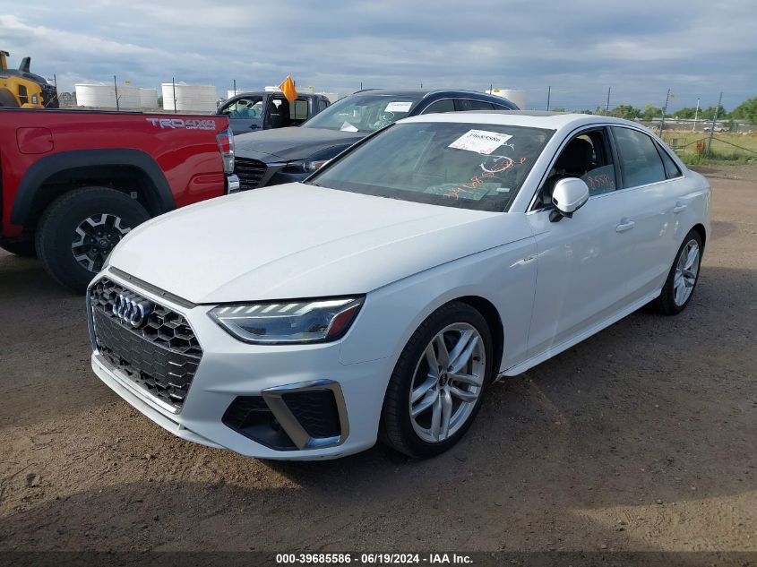 2023 AUDI A4 PREMIUM PLUS 45 - WAUEAAF41PN002093