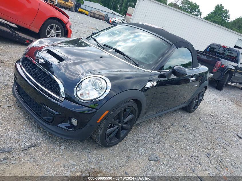 2014 Mini Roadster Cooper S VIN: WMWSY3C57ET566430 Lot: 39685590