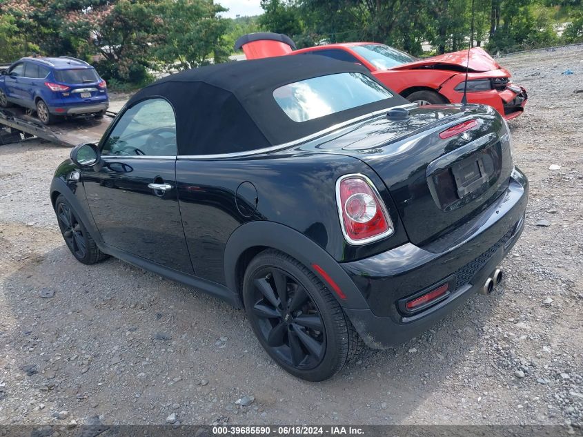 2014 Mini Roadster Cooper S VIN: WMWSY3C57ET566430 Lot: 39685590