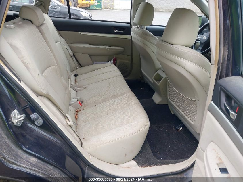 2012 Subaru Outback 2.5I VIN: 4S4BRBAC0C3286708 Lot: 39685593