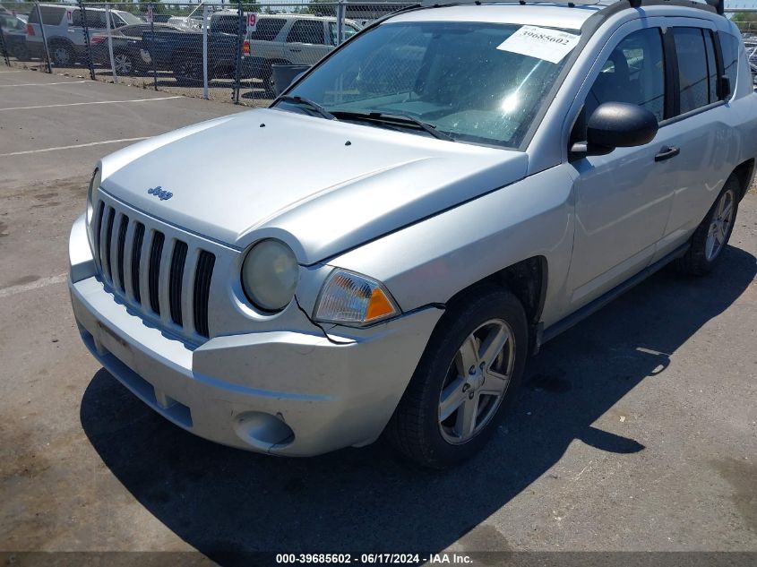 2007 Jeep Compass Sport/North VIN: 1J8FF47W67D289276 Lot: 39685602