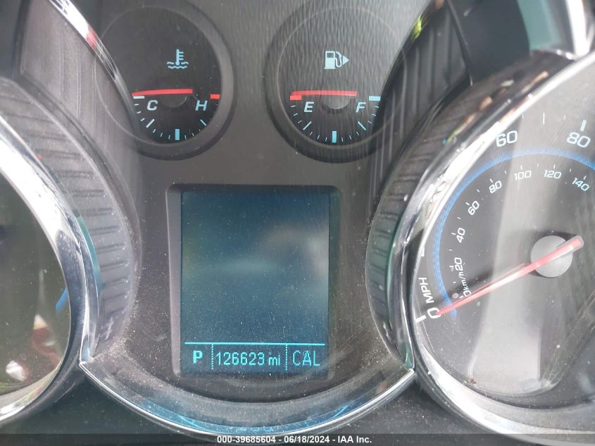 2014 Chevrolet Cruze 1Lt Auto VIN: 1G1PC5SB6E7207095 Lot: 39685604