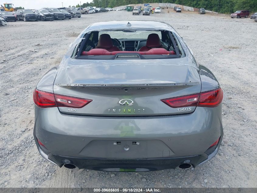 2018 Infiniti Q60 3.0T Sport VIN: JN1EV7EL7JM391373 Lot: 39685605