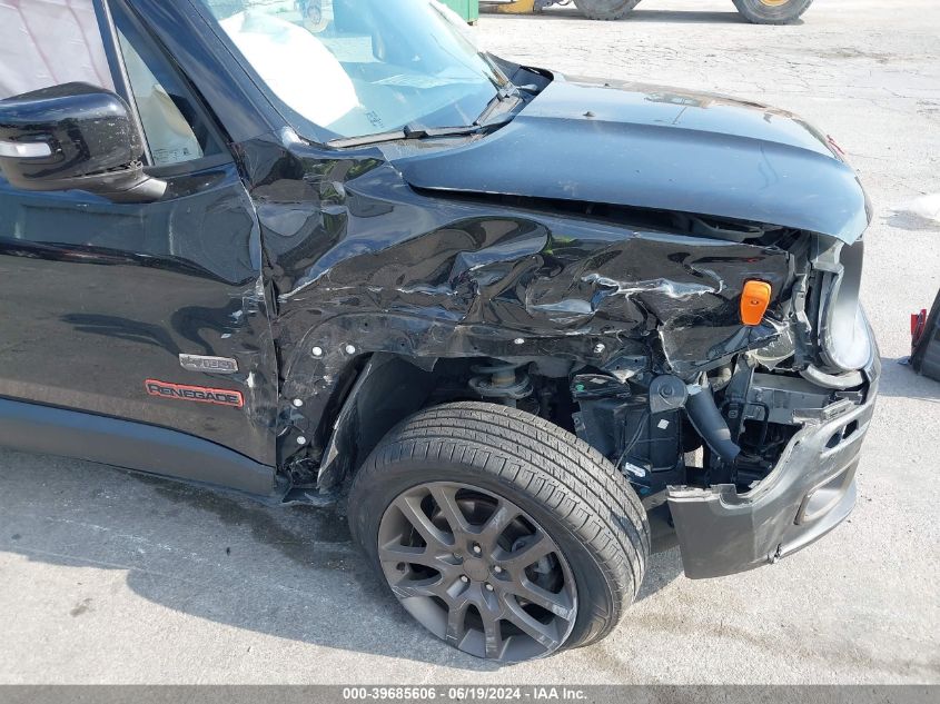 2016 Jeep Renegade Latitude VIN: ZACCJBBT1GPD22163 Lot: 39685606