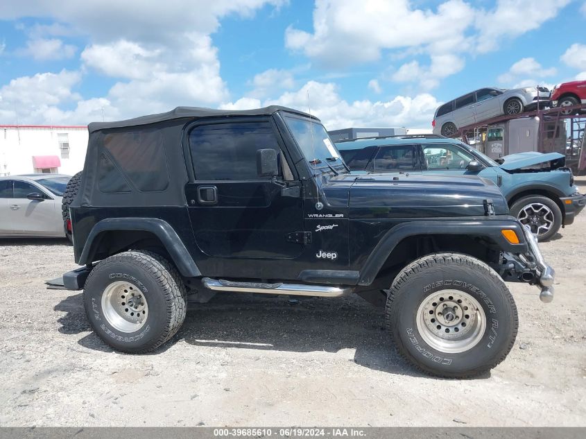 2002 Jeep Wrangler Sport VIN: 1J4FA49S82P765819 Lot: 39685610