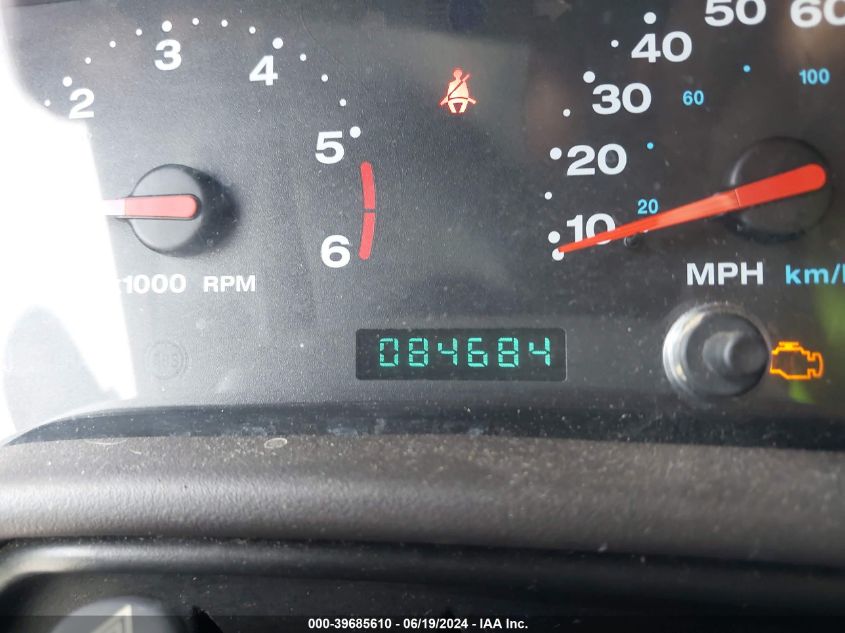 2002 Jeep Wrangler Sport VIN: 1J4FA49S82P765819 Lot: 39685610