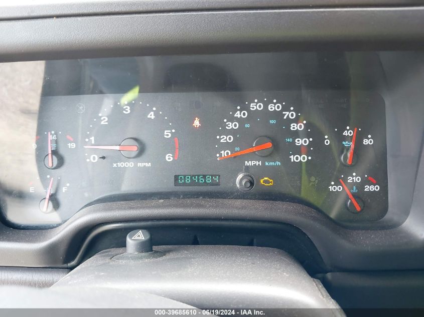 2002 Jeep Wrangler Sport VIN: 1J4FA49S82P765819 Lot: 39685610