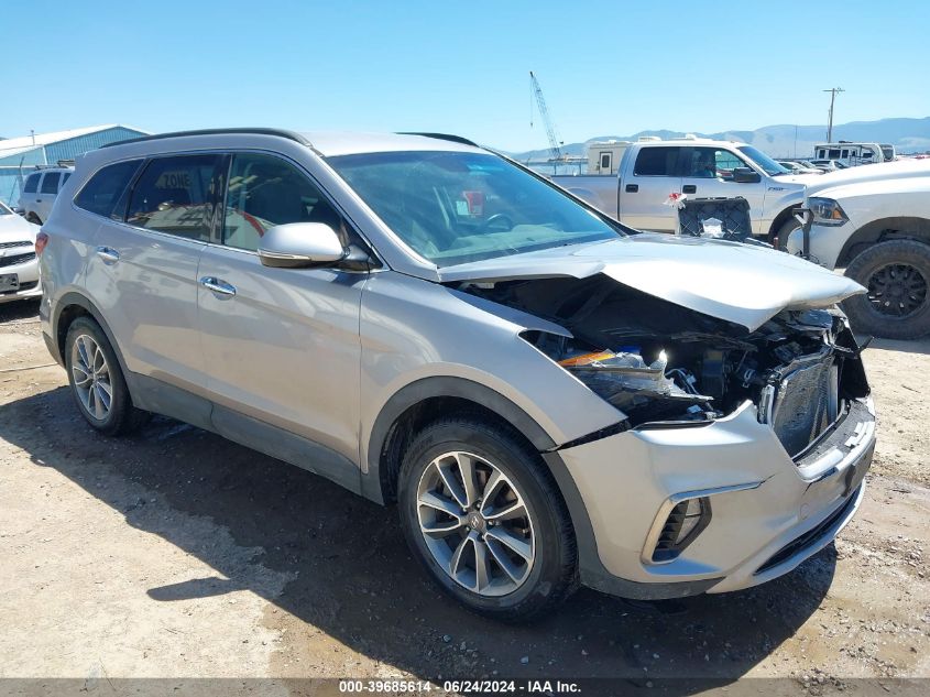 2017 HYUNDAI SANTA FE SE - KM8SN4HF9HU197809