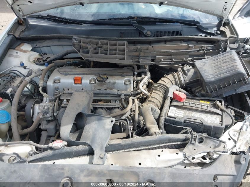 2011 Honda Accord 2.4 Ex-L VIN: 1HGCP2F8XBA133932 Lot: 39685639