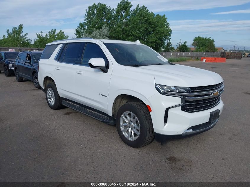 2022 Chevrolet Tahoe 4Wd Lt VIN: 1GNSKNKD8NR162565 Lot: 39685645