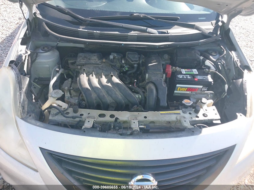 2012 Nissan Versa 1.6 S VIN: 3N1CN7AP8CL857468 Lot: 39685655