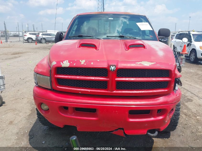 2001 Dodge Ram 1500 St VIN: 1B7HF16Z21S651939 Lot: 39685663