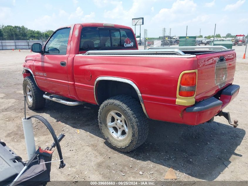 2001 Dodge Ram 1500 St VIN: 1B7HF16Z21S651939 Lot: 39685663