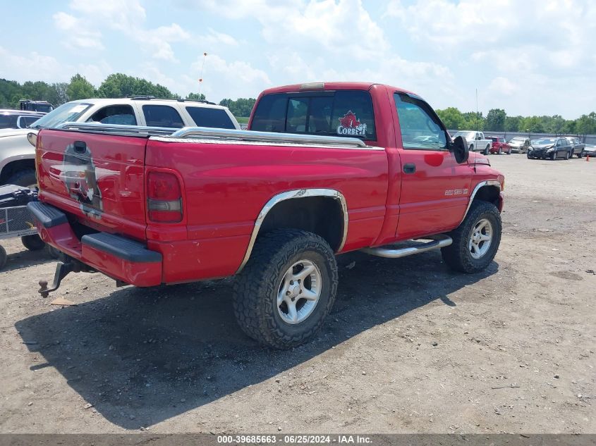 2001 Dodge Ram 1500 St VIN: 1B7HF16Z21S651939 Lot: 39685663