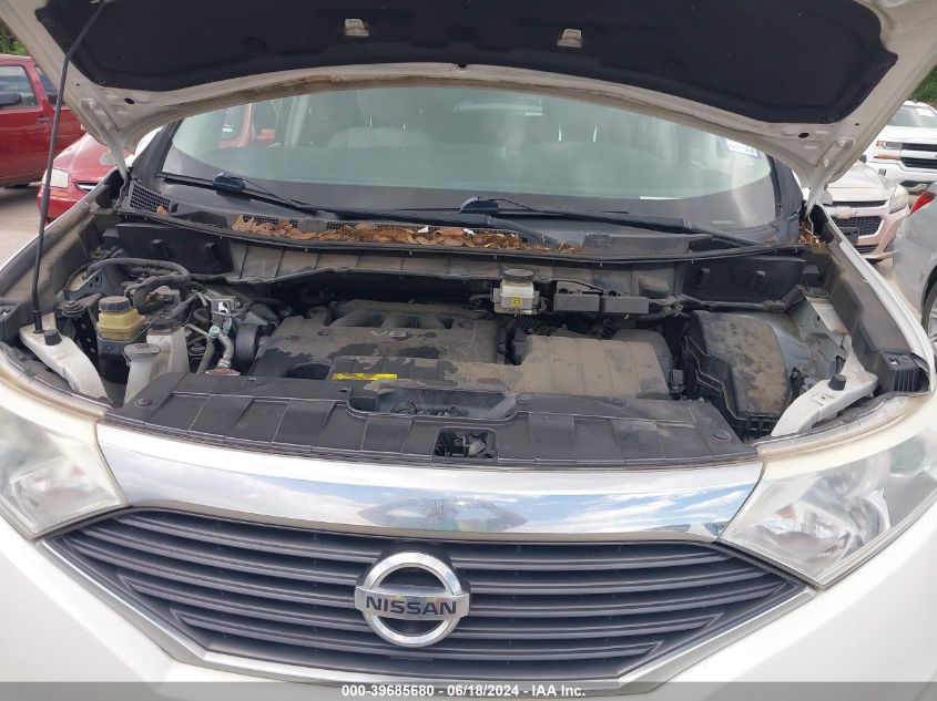 2014 Nissan Quest Le/S/Sl/Sv VIN: JN8AE2KP2E9100703 Lot: 39685680