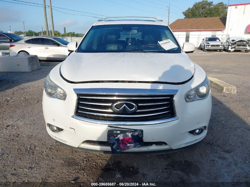 2013 Infiniti Jx35 VIN: 5N1AL0MM1DC350939 Lot: 39685687