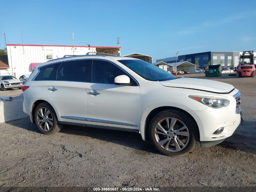 2013 Infiniti Jx35 VIN: 5N1AL0MM1DC350939 Lot: 39685687
