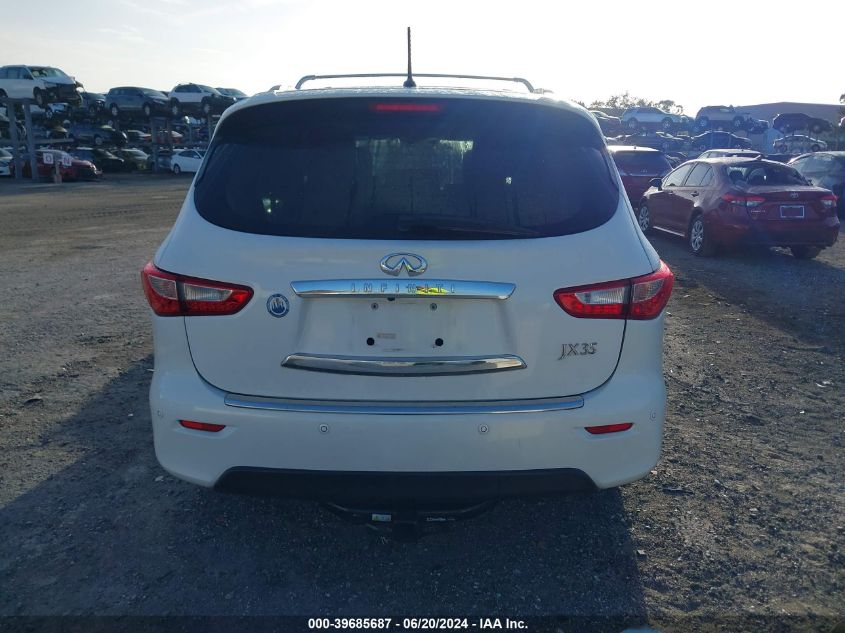 2013 Infiniti Jx35 VIN: 5N1AL0MM1DC350939 Lot: 39685687