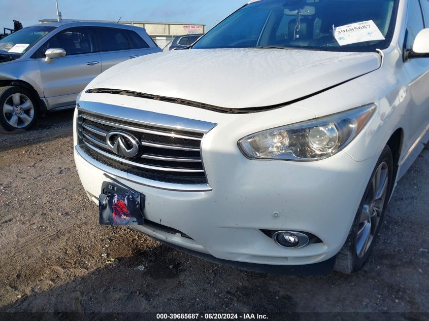 2013 Infiniti Jx35 VIN: 5N1AL0MM1DC350939 Lot: 39685687