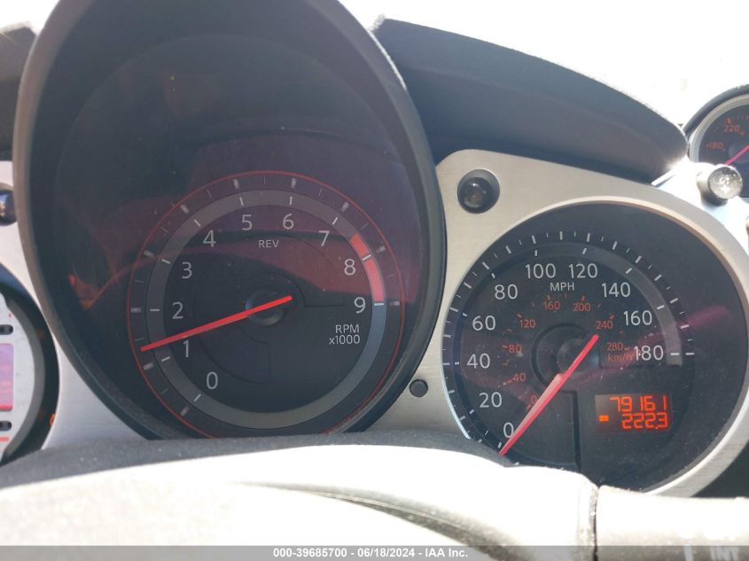 2010 Nissan 370Z VIN: JN1AZ4FH7AM300212 Lot: 39685700