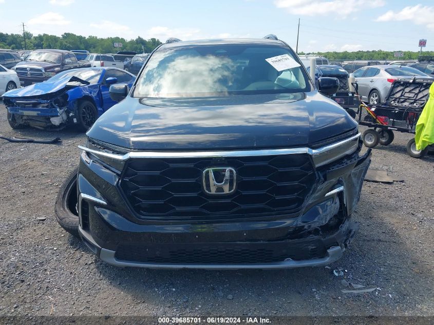 2023 Honda Pilot Awd Elite VIN: 5FNYG1H85PB025017 Lot: 39685701