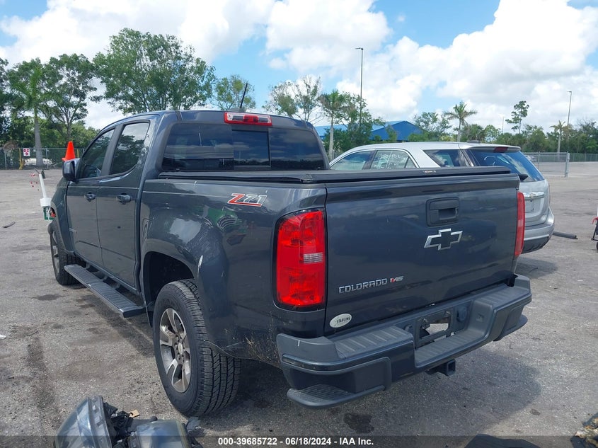 VIN 1GCGSDEN4H1263246 2017 CHEVROLET COLORADO Z71