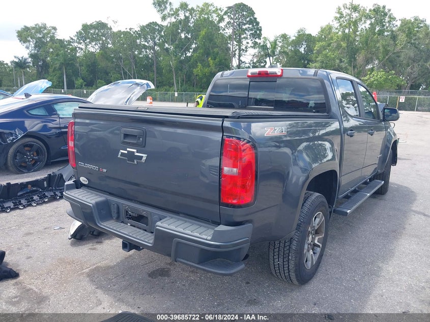 VIN 1GCGSDEN4H1263246 2017 CHEVROLET COLORADO Z71