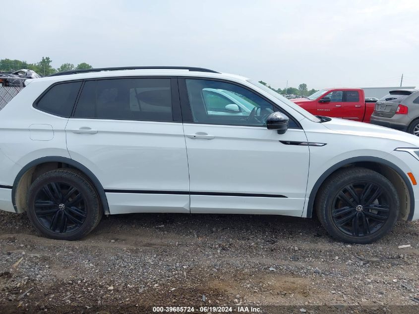 2022 Volkswagen Tiguan 2.0T Se R-Line Black VIN: 3VVCB7AX5NM034033 Lot: 39685724