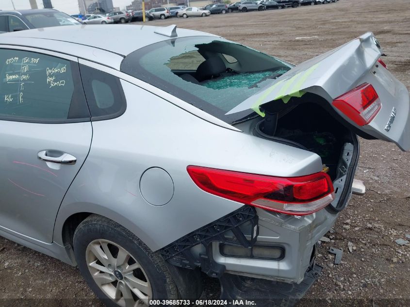 2018 Kia Optima Lx VIN: 5XXGT4L38JG207772 Lot: 39685733