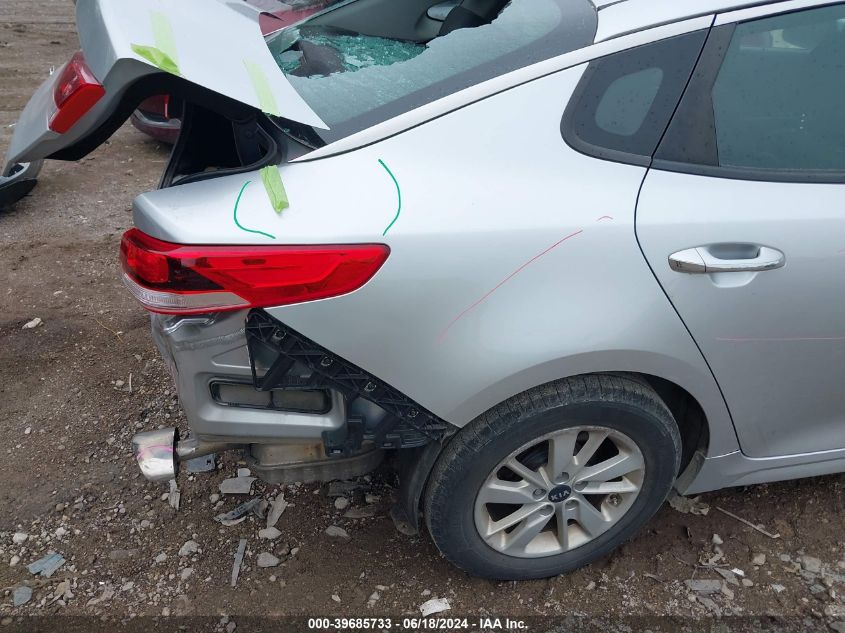 2018 Kia Optima Lx VIN: 5XXGT4L38JG207772 Lot: 39685733