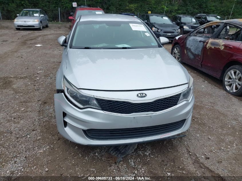 2018 Kia Optima Lx VIN: 5XXGT4L38JG207772 Lot: 39685733
