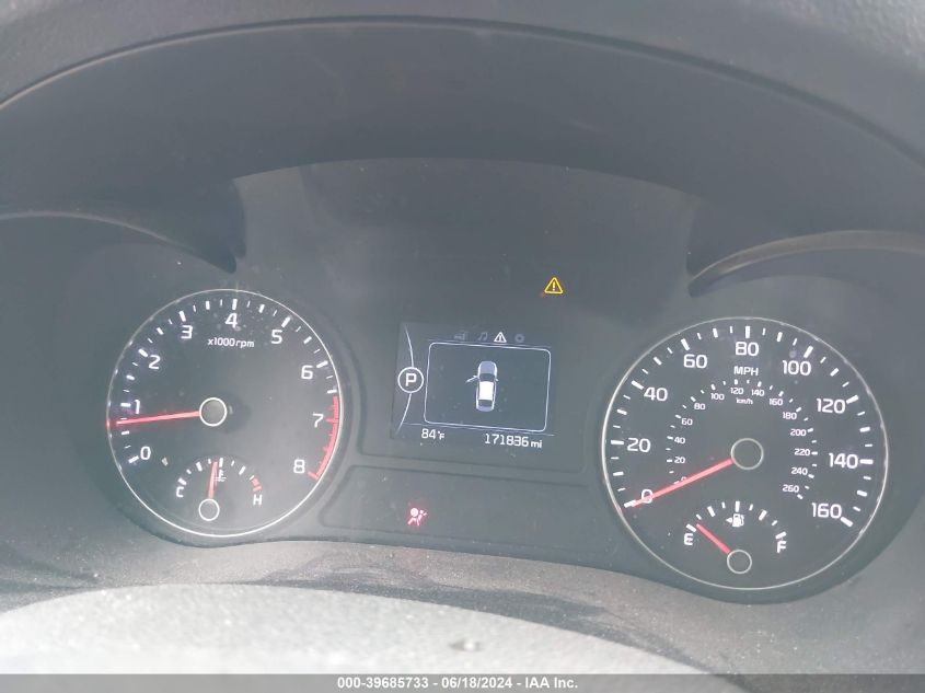 2018 Kia Optima Lx VIN: 5XXGT4L38JG207772 Lot: 39685733