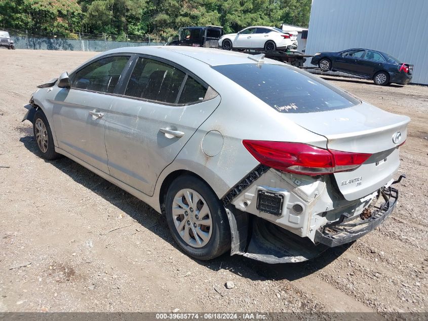 5NPD74LF1HH211680 | 2017 HYUNDAI ELANTRA