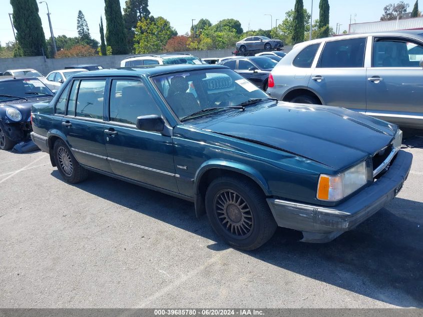 1993 Volvo 940 VIN: YV1JS8316P1103665 Lot: 39685780