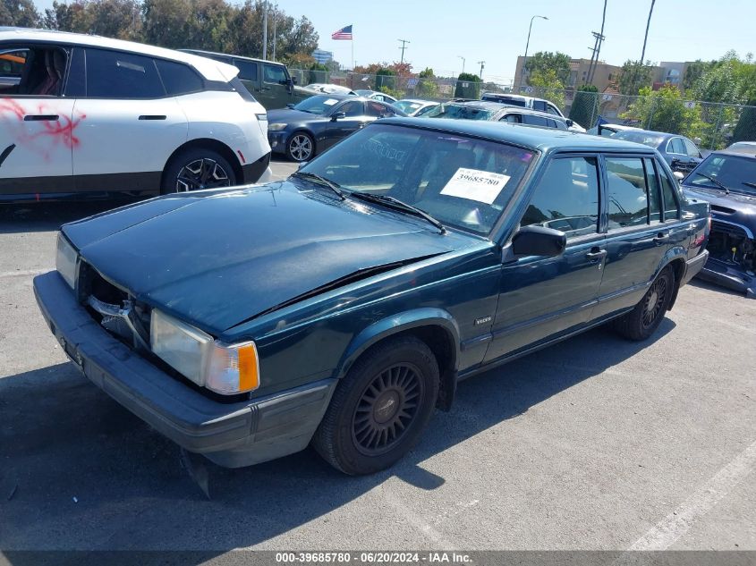 1993 Volvo 940 VIN: YV1JS8316P1103665 Lot: 39685780