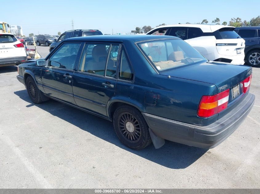 1993 Volvo 940 VIN: YV1JS8316P1103665 Lot: 39685780