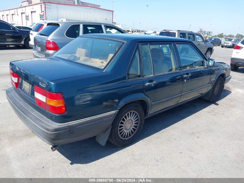 1993 Volvo 940 VIN: YV1JS8316P1103665 Lot: 39685780