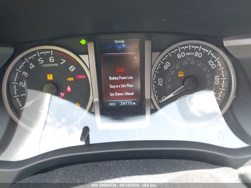 2022 Toyota Tacoma Sr5 V6 VIN: 3TMAZ5CN6NM176778 Lot: 39685826