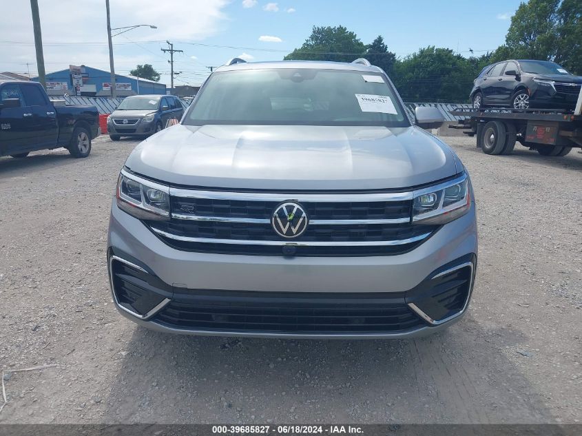 2021 Volkswagen Atlas 3.6L V6 Sel Premium R-Line VIN: 1V2FR2CAXMC552138 Lot: 39685827