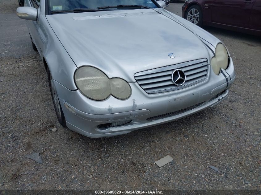 2004 Mercedes-Benz C 230 Kompressor Sport VIN: WDBRN40J44A544055 Lot: 39685829