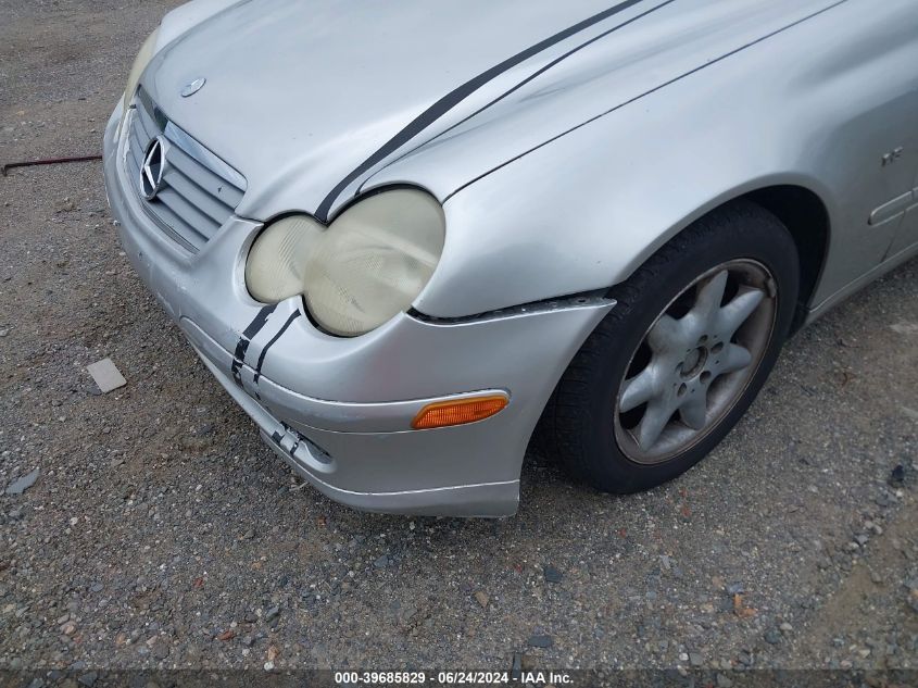 2004 Mercedes-Benz C 230 Kompressor Sport VIN: WDBRN40J44A544055 Lot: 39685829