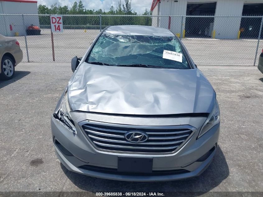 2016 Hyundai Sonata VIN: 5NPE24AF4GH402563 Lot: 39685838