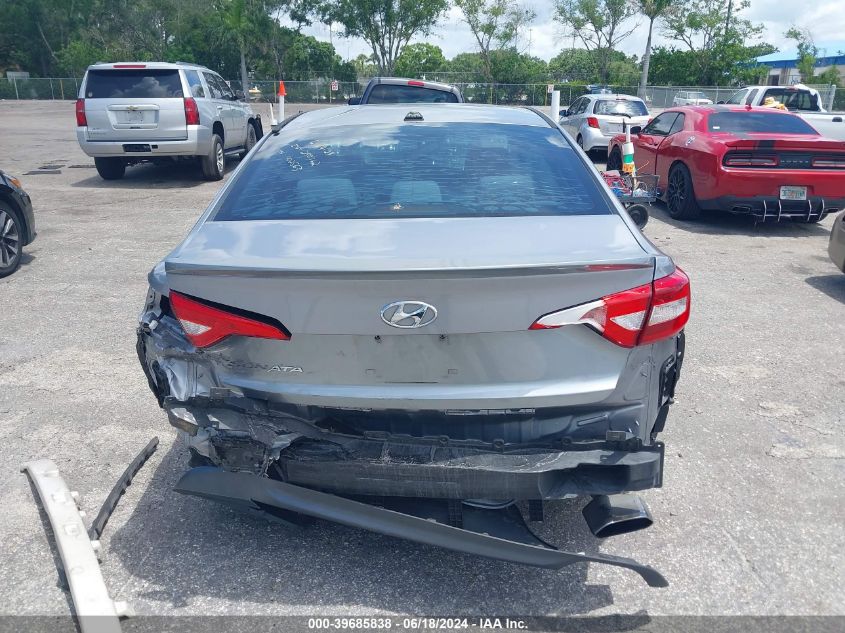 2016 Hyundai Sonata VIN: 5NPE24AF4GH402563 Lot: 39685838