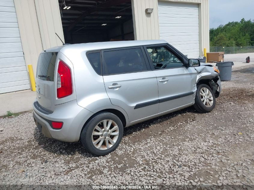 2013 Kia Soul + VIN: KNDJT2A60D7581491 Lot: 39685843