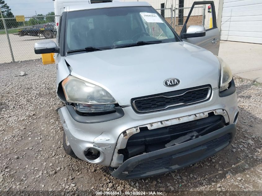 2013 Kia Soul + VIN: KNDJT2A60D7581491 Lot: 39685843