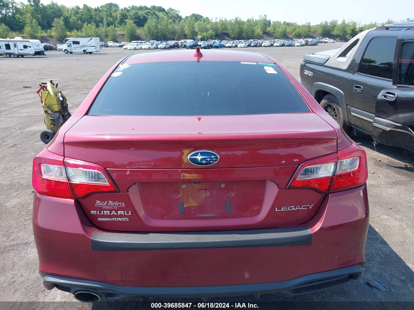 2018 Subaru Legacy 2.5I Premium VIN: 4S3BNAC67J3011710 Lot: 39685847