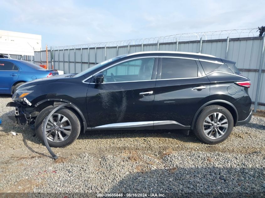 2018 Nissan Murano Sl VIN: 5N1AZ2MG9JN154977 Lot: 39685848